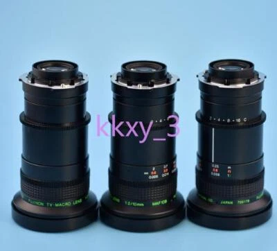 1 PCS FUJINON 3CCD camera lens MAF10B 2/3 inches 10mm 1:2 good - Image 1 of 4