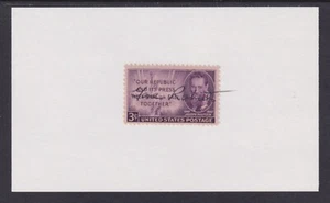 Gene Roberts (1932-), Pulitzer Winning Author, signed Pulitzer stamp on card - Picture 1 of 2