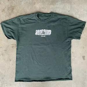 HUF x Marvel Incredible Hulk T-Shirt Green Mid-weight Cotton Size: XL Comic Art - Picture 1 of 5