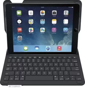Logitech Type+ Protective Wireless Keyboard Folio Cover Case iPad 5 9.7" 2016 - Picture 1 of 5