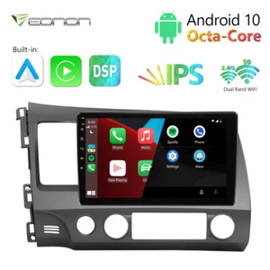 10.1" IPS Android 8Core Car Stereo Radio GPS Bluetooth for Honda Civic 2006-2011 - Bild 1 von 12