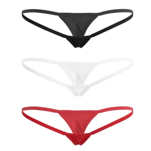 Intimo donna micro perizoma mozzo aperto vita bassa corde a G slip mutandine bikini - Foto 1 di 30