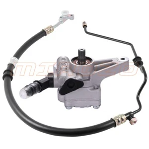 Power Steering Pump W/ Pressure Hose Line For 2008-2010 Honda Odyssey 3.5L - Picture 1 of 9