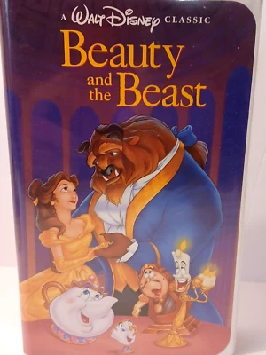 Beauty And The Beast VHS Tape 1992 Walt Disney's Black Diamond Classic-1325 RARE - Image 1 of 4
