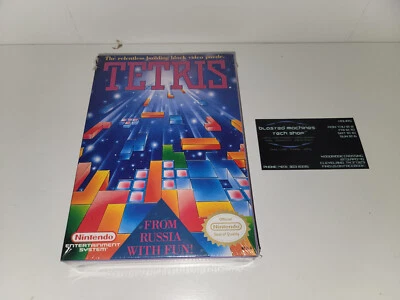 Tetris Nintendo NES FACTORY-SEALED NEW! RARE H-SEAM! THE ORIGINAL - Image 1 of 4
