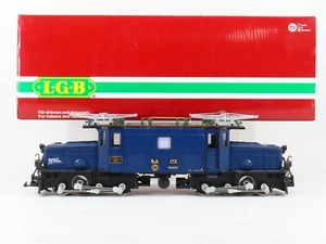 G LGB 27402 RhB Glacier Express 6/6 Electric #412 w/ DCC & Sound - BAD GEARS - Picture 1 of 10