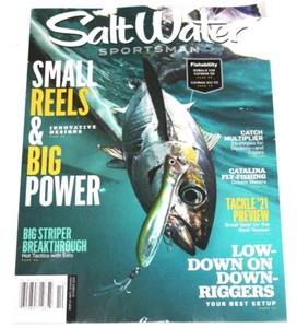 Salzwassersportler Magazin Oktober 2020 kleine Rollen Striper Durchbruch  - Bild 1 von 1