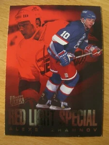 1995-96 Fleer Ultra Red Light Special insert #10 Alexei Zhamnov Winnipeg jets - Picture 1 of 1