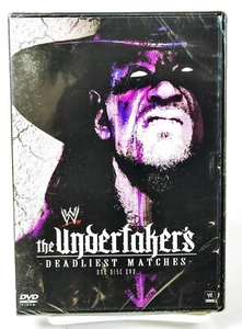 WWE: The Undertakers Deadliest Matches (DVD 2014) WWF Biography Sealed NEW - Picture 1 of 2