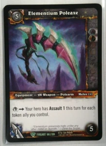 World Of Warcraft - Elementium Poleaxe *198/220* - Picture 1 of 1