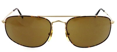 Gafas de sol vintage GIORGIO ARMANI GA614 759 65 mm doradas Habana aviador Italia Foto 1 de 4
