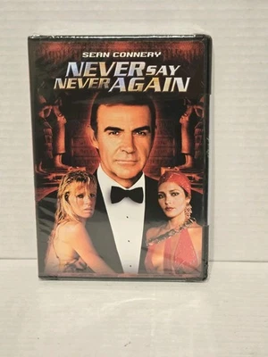 Never Say Never Again DVD Widescreen, New Sealed, James Bond 007, Sean Connery Foto 1 de 4