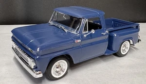 Revell 1965 Chevy Stepside Pickup Truck Blue 1/25 Model Kit Pro Built - Picture 1 of 11