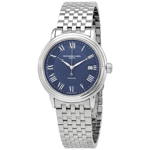 Raymond Weil Maestro Automatic Blue Dial Men's Watch 2837-ST-00508 - Picture 1 of 3