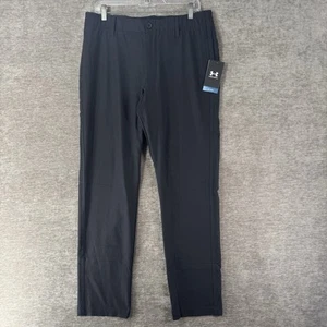 Under Armour Iso-Chill Tapered Golf Pants Men’s Size 34x30 Black 1369999-001 NWT - Picture 1 of 11