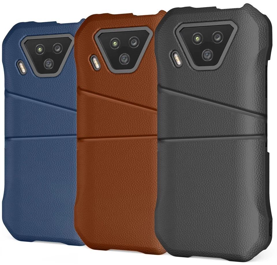 Leather Credit Card Slot Wallet Case Slim Cover for Kyocera DuraForce Ultra 5G - Image 1 of 1