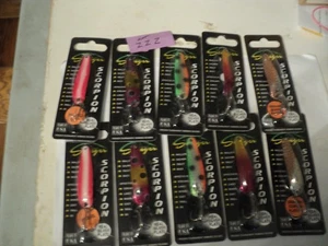 10 - STACHEL SKORPION LÖFFEL (GEMISCHT) NEU IN VERPACKUNG KOMPLETT VERSILBERT LOT ZZZ - Bild 1 von 1