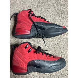Jordan Shoes Youth 6.5Y/W8 Retro 12 GS "Reverse Flu Game" Sneakers 153265-602 - Picture 1 of 7