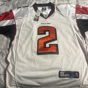 Camiseta Matt Ryan Atlanta Falcons Talla 48 Reebok Blanca - Imagen 1 de 6