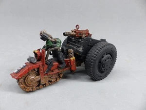 Warhammer 40k, Ork, oop, boy painted trukk truck warbike bike biker moto wartrak - Imagen 1 de 3