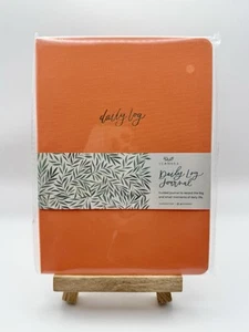 NEW 1Canoe2 Daily Log Guided Journal Orange - Picture 1 of 5