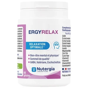 Nutergia Ergyrelax 60 Kapseln ist ein Nahrungsergänzungsmittel auf der Basis von - Bild 1 von 1
