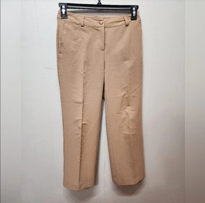 Pantalones de vestir Chadwicks 2P tostados pequeños pantalones informales oficina C347 Foto 1 de 4