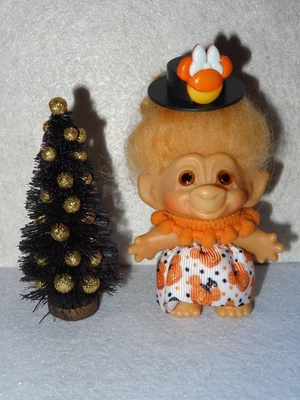 Troll vintage años 60 Thomas DAM ÚNICO Halloween "Mickey Mouse" 2 1/2 pulgadas de alto Foto 1 de 4