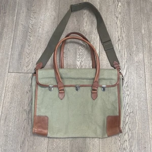 Green & Stone Canvas Art Carry Bag A3 - Picture 1 of 4