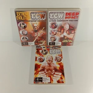 ECW Extreme Championship Wrestling DVD Bundle Lot - Region Free PAL - Bild 1 von 15