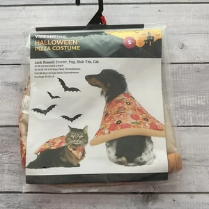 Vibrant Life Dog Cat Pet Halloween Pizza Costume Size Small New - Picture 1 of 6