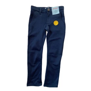 Girls Cat & Jack Stretch Skinny Adjustable Waist Blue Play School Pants Size 4 - Picture 1 of 11