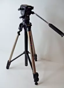 Trípode Velbon Videomate 507 con cabezal panorámico fluido Vel-Flo 7 PH-358 Mini-Pro - Imagen 1 de 6