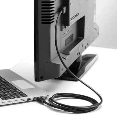 3m Mini Displayport DP Thunderbolt to HDMI HD Gold Cable Lead Wire Adaptor - Image 1 of 4