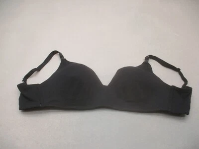 38F PRIMARK женщин черный с подкладкой беспроводной назад застежки регулируемый Demi бюстгальтер 8C - Изображение 1 из 4