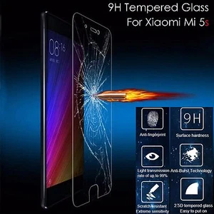 9H Tempered Glass, TPU Clear Phone Case For Xiaomi Mi5s 5.15" Screen Size Phone - Picture 1 of 9