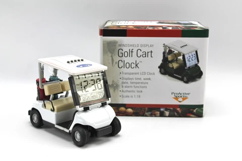 Sanderson Ford Golf Cart Clock Transparent LCD Windshield Display 1:18 Cover