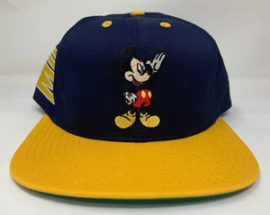 Vintage NWT Mickey Mouse "Mickey" Hat Cap Disney SnapBack Adjustable Adult - Picture 1 of 7