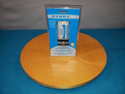 Dynex DX-E202 Laptop 10/100 Mbps 32-bit CardBus Network Card, Win7/Mac OS X_ NEW - Image 1 of 4