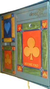 Congress playing cards with Cel-u-tone finish - two decks with score pad - Picture 1 of 7