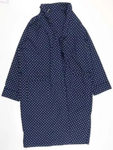 M&S Mens Blue Polyester Blend Robe Size S Tie - Picture 1 of 12