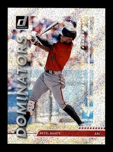 2020 Donruss Dominators Rapture #D-9 Ketel Marte Arizona Diamondbacks - Picture 1 of 2