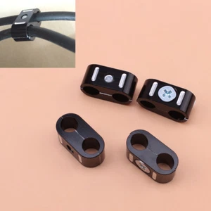 Motorcycle Brake Throttle Cable Clips Clamps 1pc Universal For Harley Sportster  - Bild 1 von 9