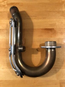 O2 SENSOR BUNG NEW YFZ450R YAMAHA EXHAUST PIPE HEAD HEADER STOCK 09+ HEAT SHIELD - Picture 1 of 3