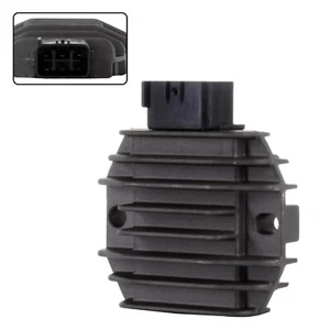 Black Voltage Regulator Rectifier For Yamaha ATV Bear Tracker 250 YFM250X 2004 - Picture 1 of 13