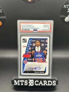 Autógrafo Marcus Sasser 2023-24 Donruss Next Day PSA 10 - Imagen 1 de 2
