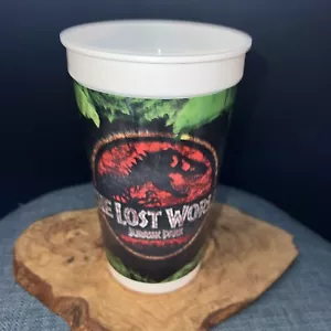 Vintage Rare Jurassic Park The Lost World Movie Theater Cup 1996 Never Used New - Picture 1 of 7