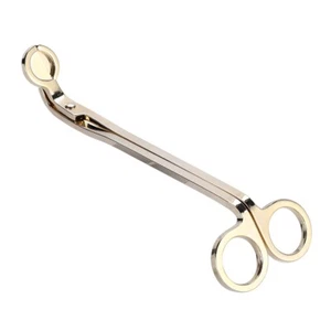 Fashion Plating Stainless Steel Candle Heart Clip Wick Trimmer Scissors(Gold) - Picture 1 of 10