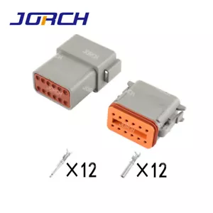 Connettore auto auto sigillato 12 pin donna impermeabile maschio DT04-12P DT06-12S - Foto 1 di 13