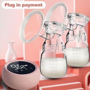 Soft Breastfeeding Milk Pump Silicone Double Breast Pumps for Mommy
